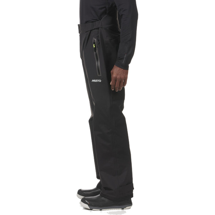 2024 Musto Mens BR1 Solent Hi-Back Sailing Trousers 82402 - Negro